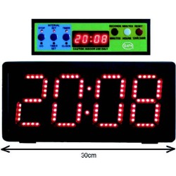 Zegar serwisowy IHM z wyświetlaczem LED - duży