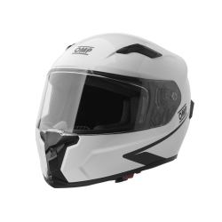 Kask zamknięty OMP CIRCUIT EVO 2 - homologacja drogowa ECE - biały