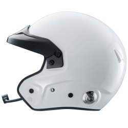 Kask otwarty Sparco Pro RJ-3I FIA z klipsami HANS i interkomem Peltor