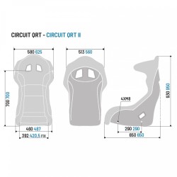 Fotel kubełkowy sportowy Sparco CIRCUIT QRT FIA