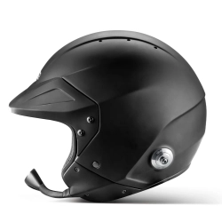 Kask otwarty Sparco FLUX RJ-I HANS FIA czarny mat
