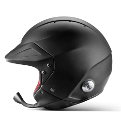 Kask otwarty Sparco FLUX RJ-I HANS FIA czarny mat