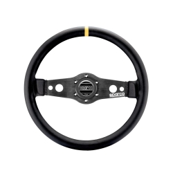 Kierownica SPARCO R215 D350mm płaska skórzana
