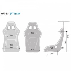 Fotel kubełkowy sportowy Sparco QRT-R FIA