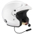 Kask rajdowy otwarty Stilo Sport Jet Plus FIA HANS - biały - interkom WRC