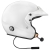 Kask rajdowy otwarty Stilo Sport Jet Plus FIA HANS - biały - interkom WRC